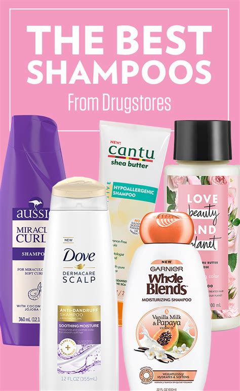 7 New Drugstore Shampoos for Every Hair Need | Drugstore shampoo ...