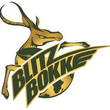 South Africa's Stevens Blitzbokke Rugby Logo