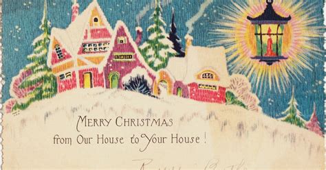 Papergreat: Five vintage holiday postcards that will be traveling the world