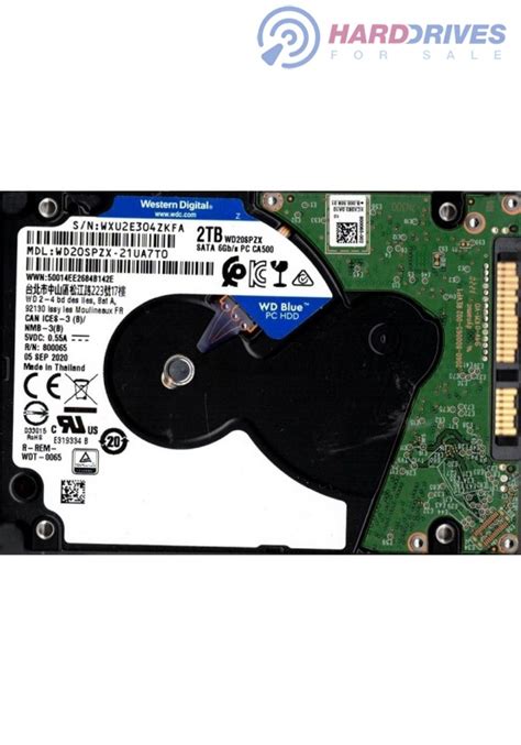 WD20SPZX-21UA7T0 WXU2E Western Digital 2TB SATA 6Gb/s