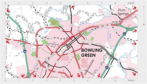 Map Of Bowling Green Ky - Maping Resources