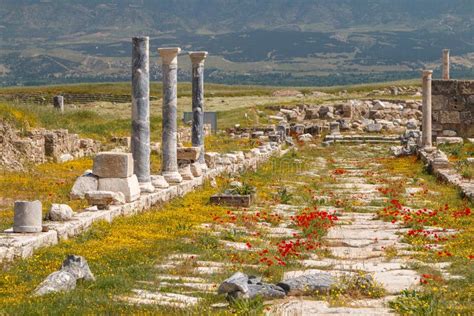 Ruins of the Ancient Town Laodicea on the Lycus Stock Image - Image of ...