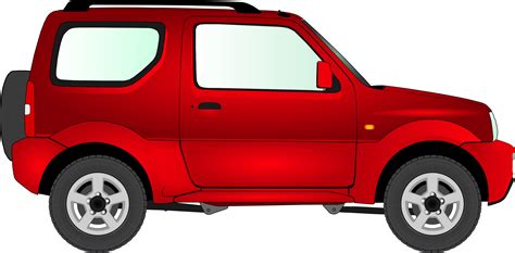 Clipart - Car 15 (red)