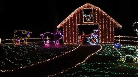 Mike's Farm Christmas Lights Hayride | Brian's 12 days of his favorite Christmas Lights in ENC ...