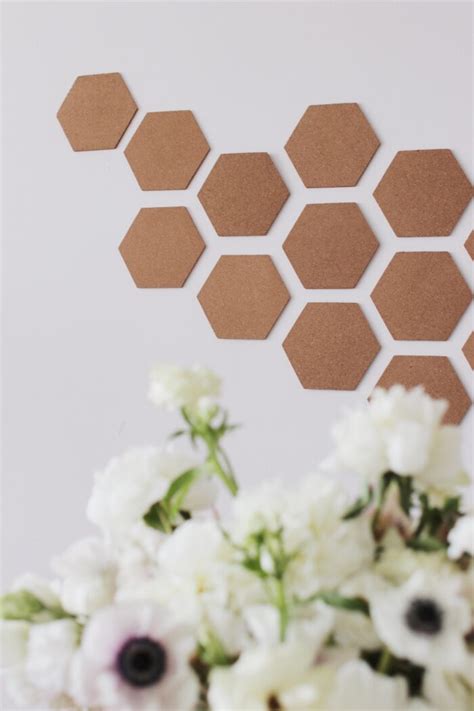 DIY Honeycomb Wall Decorations | Rebekah Lowin