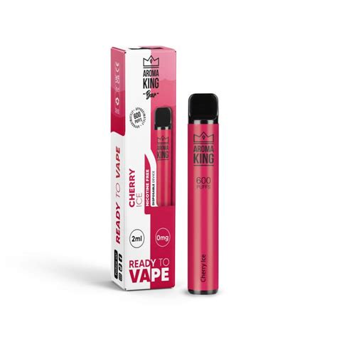 Cherry Ice Aroma King Classic Disposable Vape | Free UK Delivery | IndeJuice Online Vape Shop