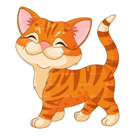 CLIPART SMILING KITTEN | Royalty free vector design | Kittens cutest, Cute cats, Cat clipart