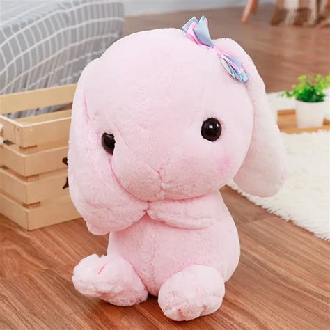 12 Styles Lucky Rabbit Stuffed Plush Toy Bunny Plush Doll Korean Rabbit Doll with Carrot Cute ...