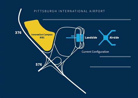 Pittsburgh International Airport Map