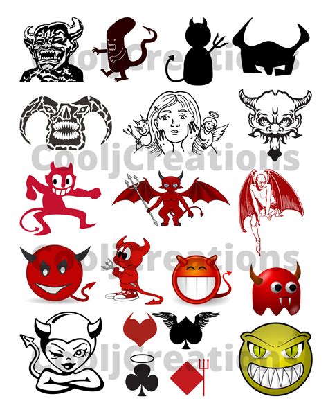 Devils Clip Art, Devil Emojis, Devil Images, Devil Icons for ...