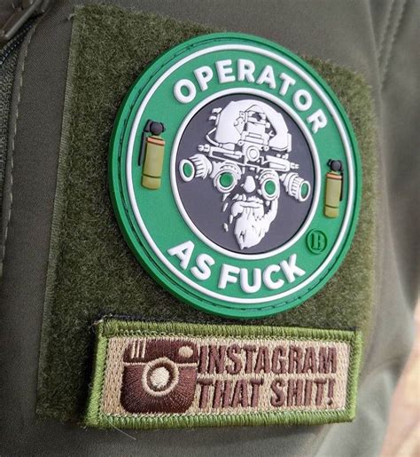 Morale Patches | Funny patches, Tactical patches, Pvc patches