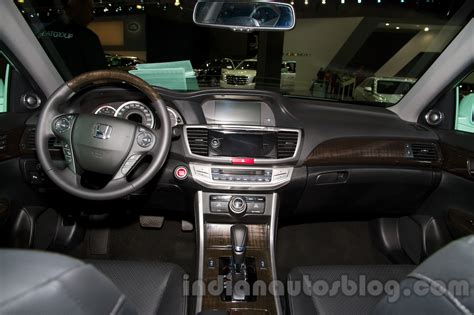 2015 Honda Accord interior at the 2014 Moscow Motor Show