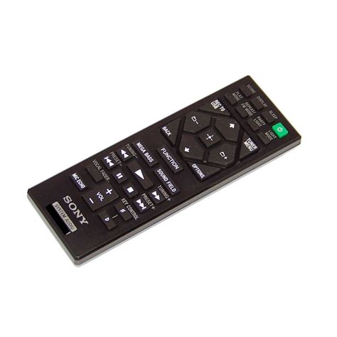 NEW OEM Sony Remote Control Originally Shipped With MHCV77W, MHC-V77W ...