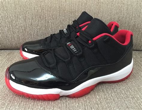 Air Jordan 11 Retro Low Black/ Red - Another Look - WearTesters