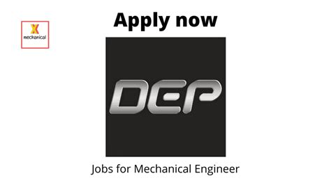 DEP India is Hiring | Project Engineer | - Mechanical Jobs and Careers