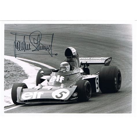 Jackie Stewart Formula One Driver Autograph on Photo COA from curioshop ...