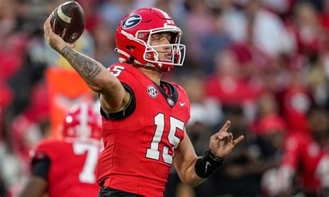 Georgia QB Carson Beck on his start to the season, how he can improve