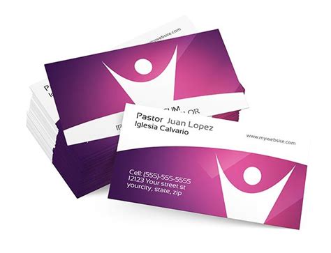 9 Christian Business Cards PSD Images - Church Business Cards Templates, Christian Church ...