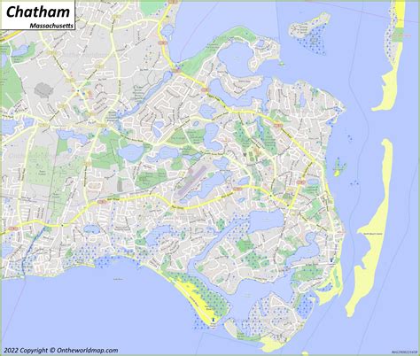 Chatham Map | Massachusetts, U.S. | Discover Chatham with Detailed Maps