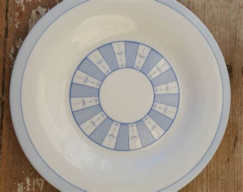 Martha Stewart Everyday Blue White Garden Trellis France Choice-plate ...