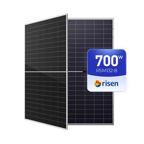 Risen Industrial Kit Solar Panel Hjt Bifacial Dual Face 690W 695W 700W ...