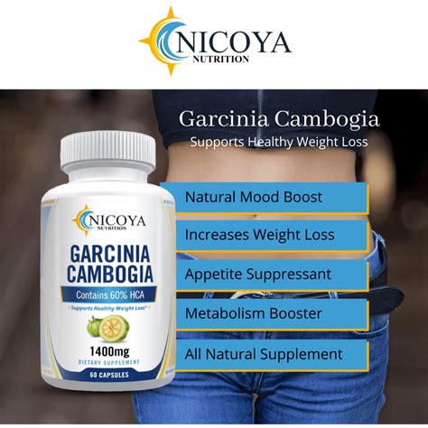 Garcinia Cambogia Plus Weight Loss Supplement | Nicoya Nutrition