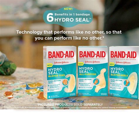 Band-Aid Brand Hydro Seal Extra Large Waterproof Adhesive Bandages for Wound 381371174003 | eBay