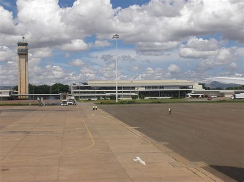 Overview of Lilongwe airport | Explore Flying blue_white_red… | Flickr ...