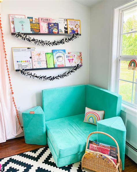 Basement reading corner | Kids playroom decor, Toddler rooms, Toddler playroom
