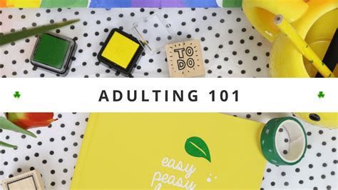 ☘️ How To Adult • 9 Essential Life Skills You Need To Know • Adulting 101