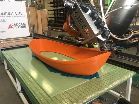 3D printing boat by HB3D | SprutCAM X
