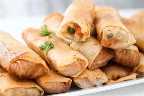 Jumbo Chinese Vegetable Spring Rolls - Sims Home Kitchen