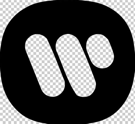 Logo Warner Communications Warner Bros. Warner Music Group PNG, Clipart, Art, Black, Black And ...