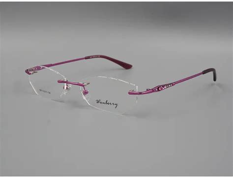 New brand purple silhouette titanium eyeglass frames points women ...