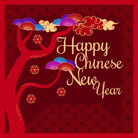 chinese new year greeting card 16538953 Vector Art at Vecteezy