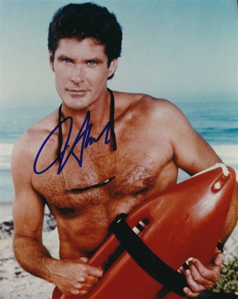 David Hasselhoff Signed "Baywatch" 8x10 Photo (PA LOA) | Pristine Auction