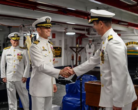 DVIDS - News - USS John C. Stennis Holds Change of Command Ceremony