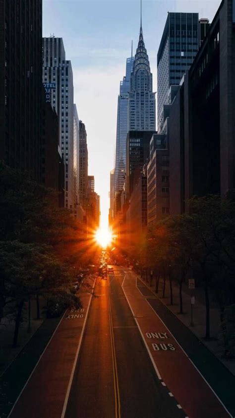 Manhattanhenge Wallpaper - iXpap