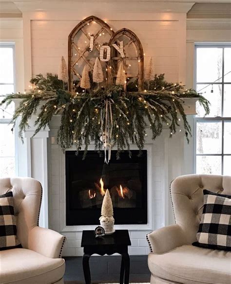 Trendy Christmas Mantel Decor Ideas From Instagram