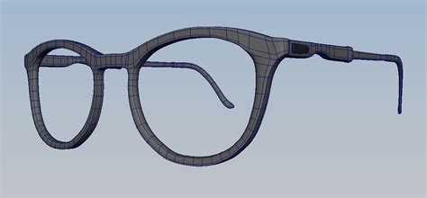 free glasses 3d model