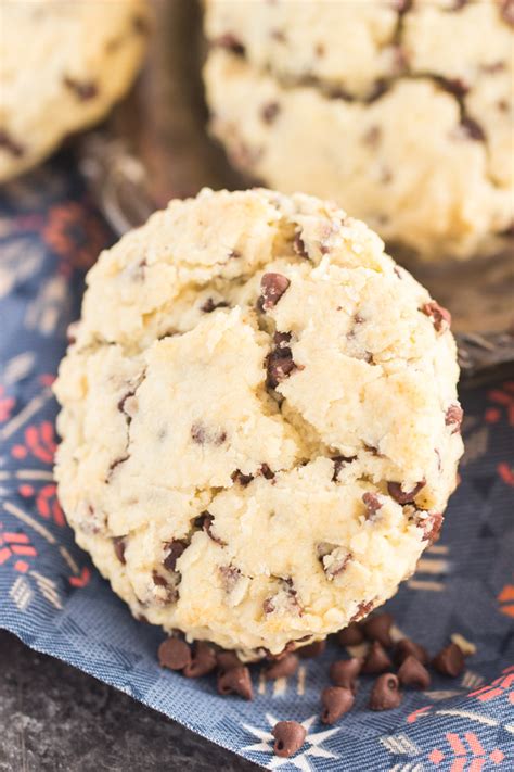 Chocolate Chip Biscuits recipe - The Gold Lining Girl