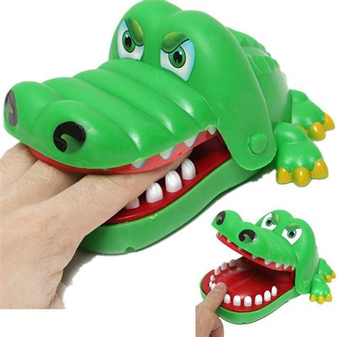 Crocodile Dentist Bite Finger Game Animal Croco Novelty Teeth Toy For ...