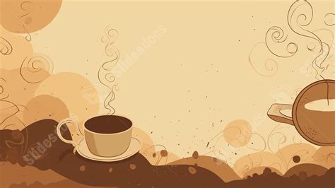 Coffee Border Powerpoint Background For Free Download - Slidesdocs