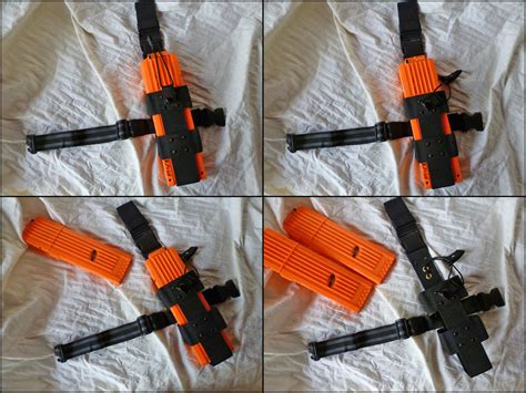 NERF 2x18 Bungee Mag Pouch / Clip Holder by MarcWF on DeviantArt