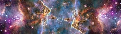 galaxy illustration #space #stars #nebula multiple display #4K #wallpaper #hdwallpaper #desktop ...