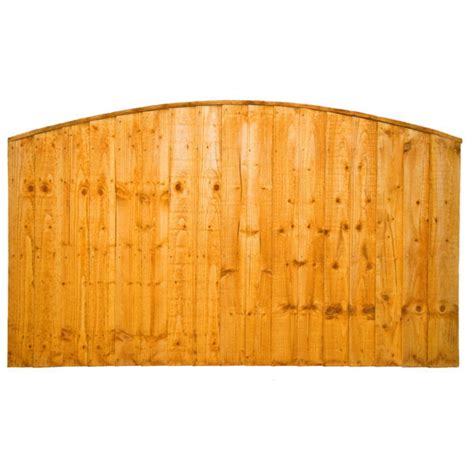 Arched Top Fencing Panels | Curved Top Fence Panels | Low Prices