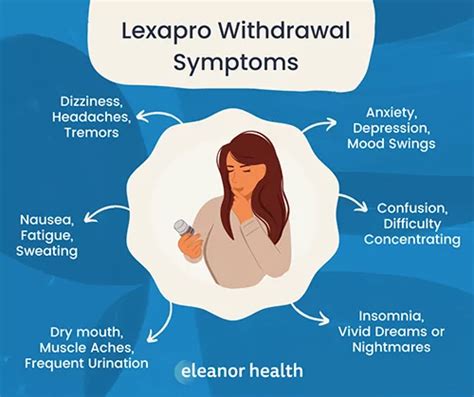 Lexapro Withdrawal Symptoms - Eleanor Health