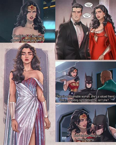 Pin by Midnight Sapphire on Wonderbat 🙅🏻‍♀️ ️🦇 | Batman wonder woman, Wonder woman, Batman comics