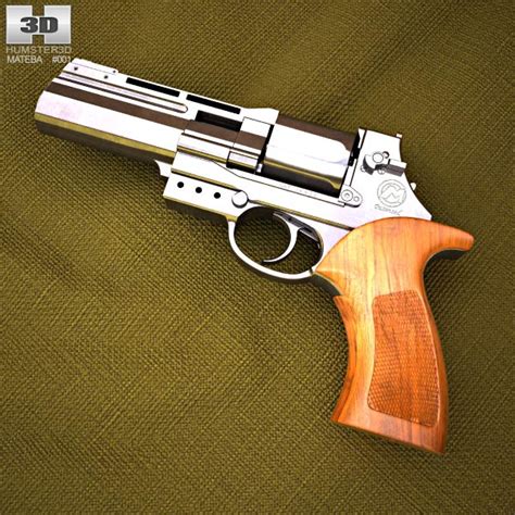 Mateba Autorevolver 3D model - Download Revolver on 3DModels.org