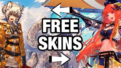 Every upcoming FREE Skin in Arknights - YouTube